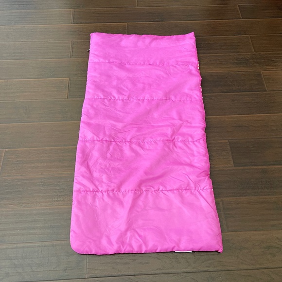 Hello Kitty Sleeping Bag Zippered 28”x 56” Sanrio Pink/white Polka Dots - Picture 2 of 8